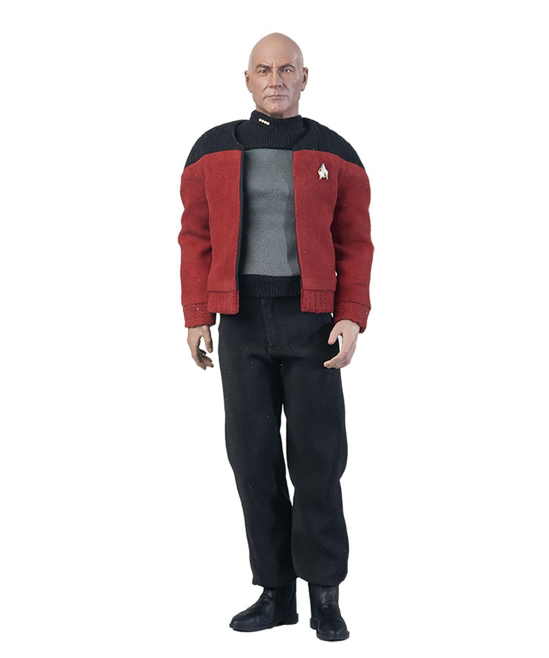 New Star Trek Captain Jean-Luc Picard Captains Jacket Version 1/6 Hyperrealistic Action Figure