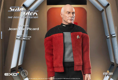 New Star Trek Captain Jean-Luc Picard Captains Jacket Version 1/6 Hyperrealistic Action Figure
