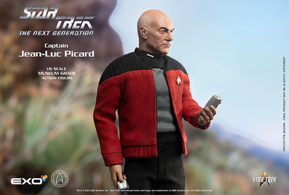 New Star Trek Captain Jean-Luc Picard Captains Jacket Version 1/6 Hyperrealistic Action Figure