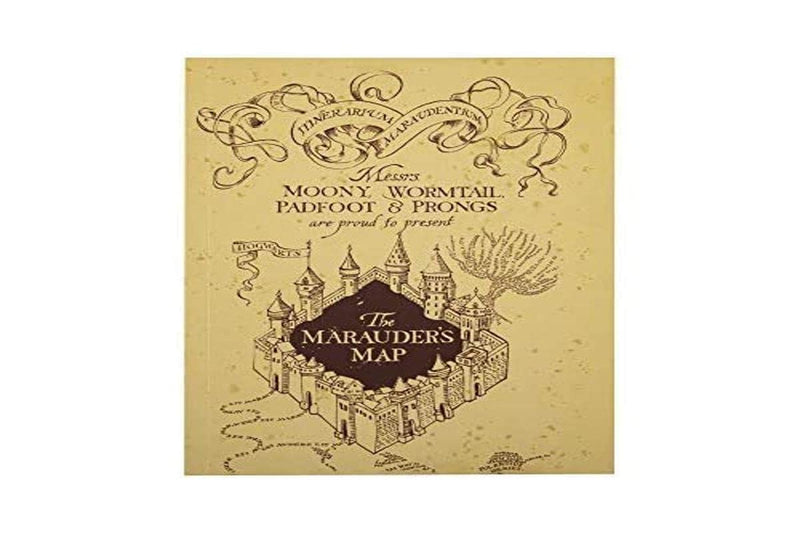 Cinereplicas Harry Potter - Notebook Marauder's Map 120p - Official License