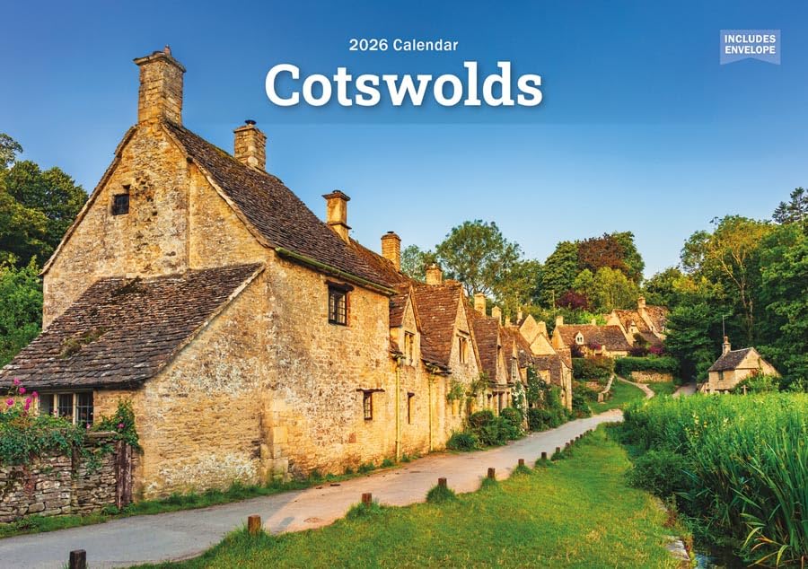 Carousel Worldwide, Cotswolds 2026 A5 Wall Calendar