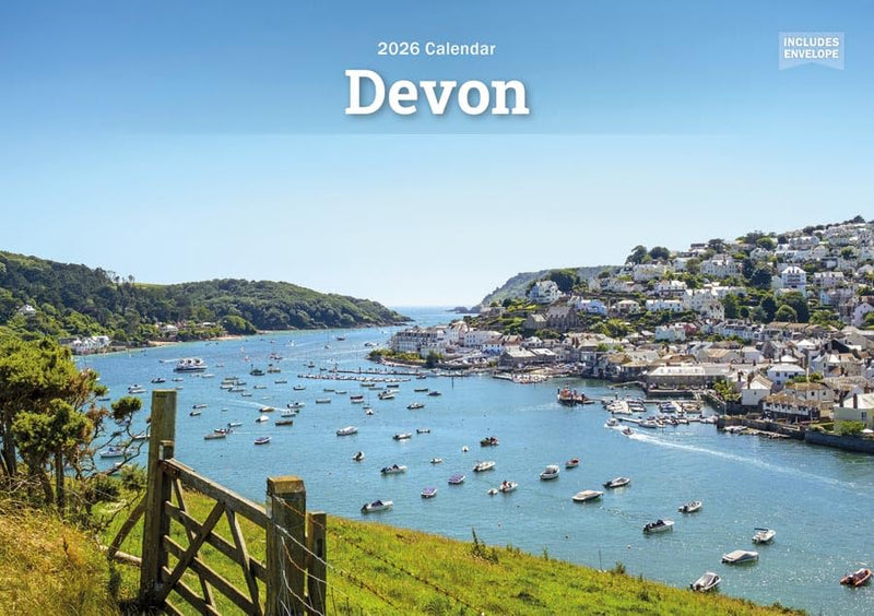 Carousel Worldwide, Devon 2026 A5 Wall Calendar