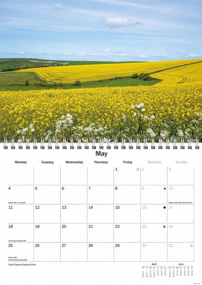 Carousel Worldwide, Sussex 2026 A5 Wall Calendar