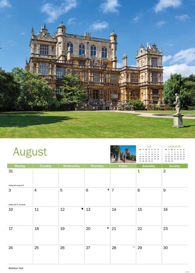 Nottingham 2026 A4 Wall Calendar