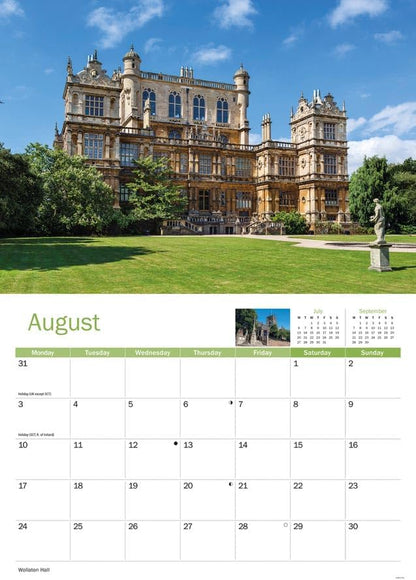Nottingham 2026 A4 Wall Calendar
