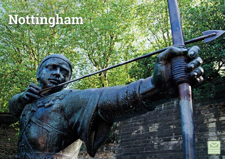 Nottingham 2026 A4 Wall Calendar