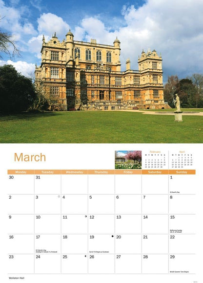 Nottinghamshire 2026 A4 Wall Calendar