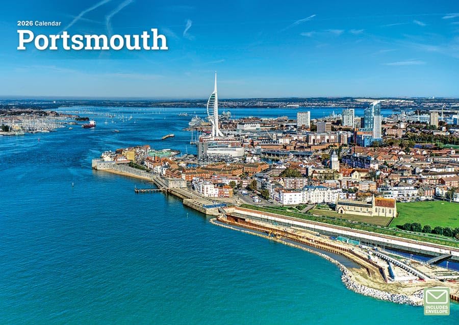 Portsmouth 2026 A4 Wall Calendar