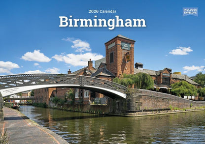 Carousel Worldwide, Birmingham 2026 A5 Wall Calendar