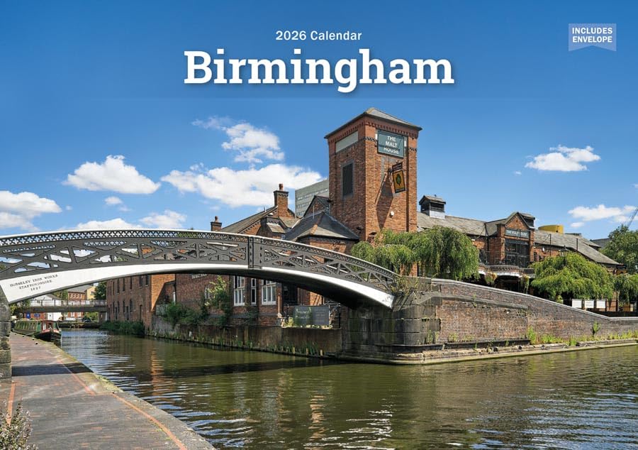 Carousel Worldwide, Birmingham 2026 A5 Wall Calendar