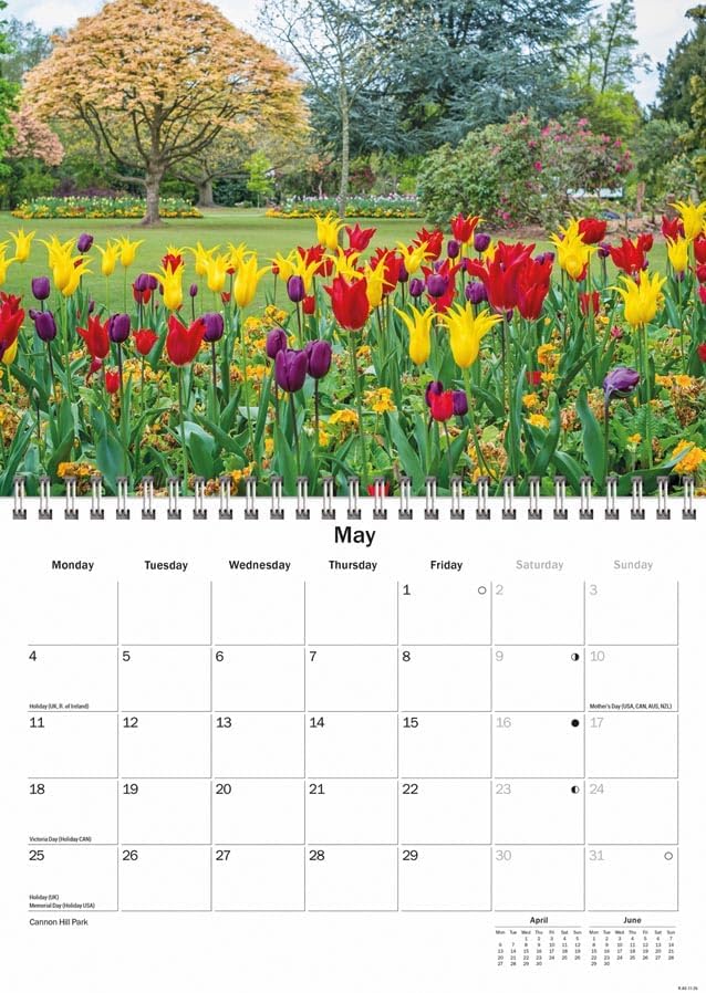 Carousel Worldwide, Birmingham 2026 A5 Wall Calendar