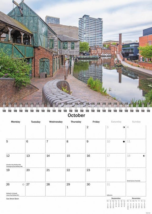 Carousel Worldwide, Birmingham 2026 A5 Wall Calendar