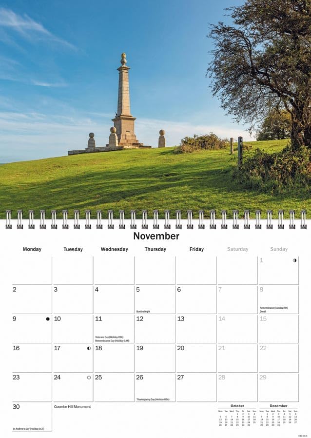Carousel Worldwide, Buckinghamshire 2026 A5 Wall Calendar