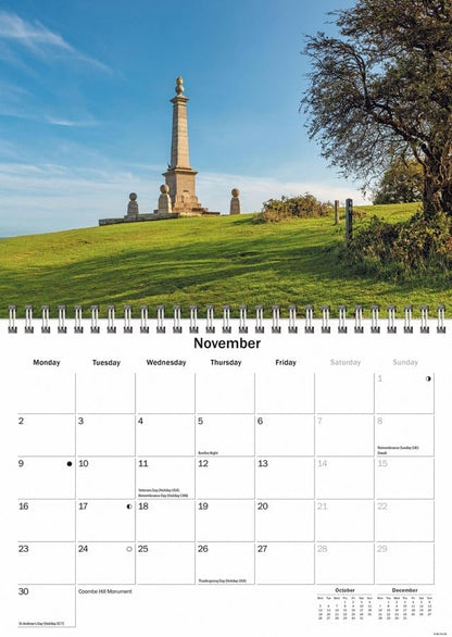 Carousel Worldwide, Buckinghamshire 2026 A5 Wall Calendar