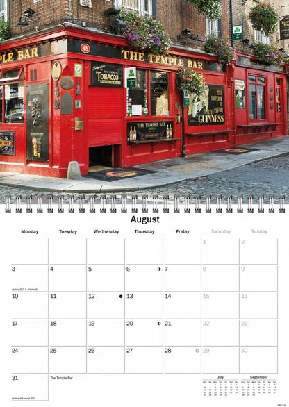 Carousel Worldwide, Ireland 2026 A5 Wall Calendar