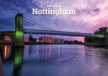 Carousel Worldwide, Nottingham 2026 A5 Wall Calendar