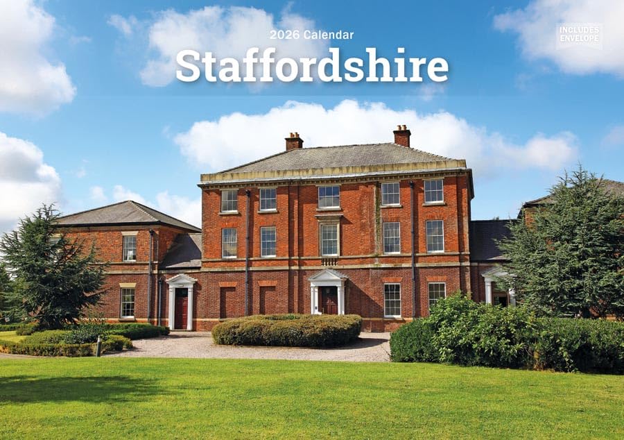 Staffordshire 2026 A5 Wall Calendar