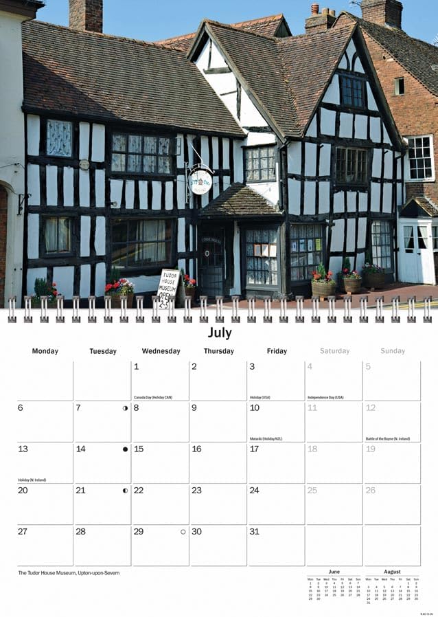 Worcestershire 2026 A5 Wall Calendar