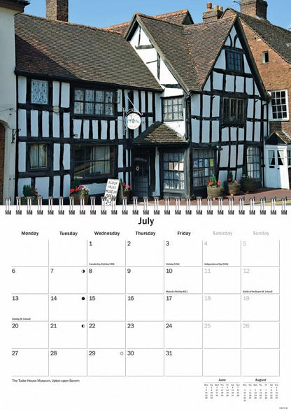Worcestershire 2026 A5 Wall Calendar