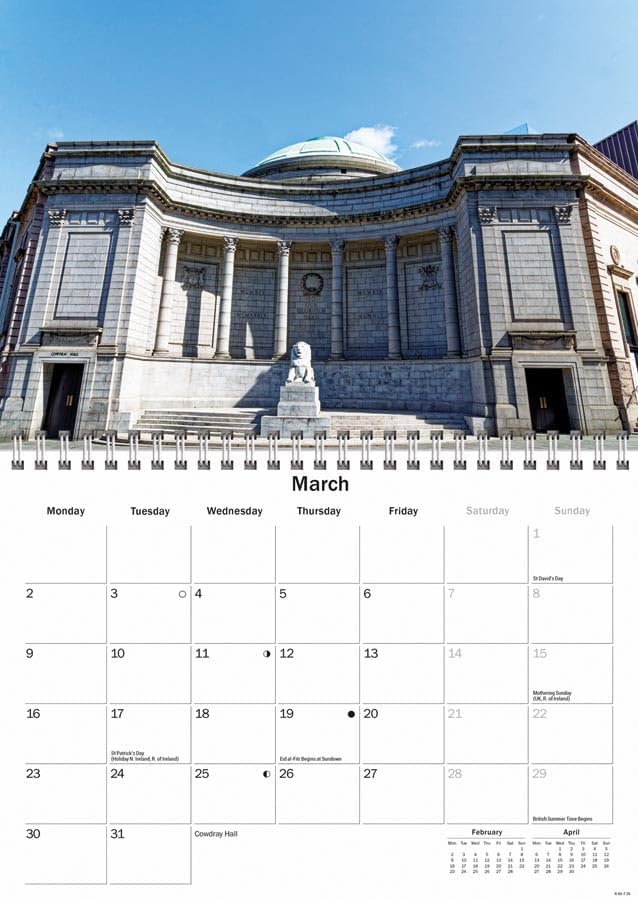 Carousel Worldwide, Aberdeen 2026 A5 Wall Calendar