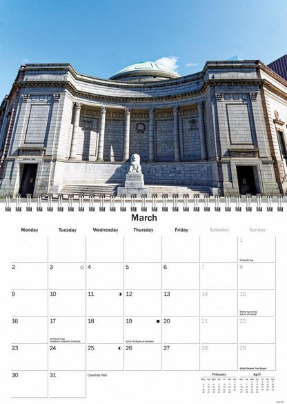 Carousel Worldwide, Aberdeen 2026 A5 Wall Calendar