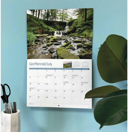 Brecon Beacons 2026 A4 Wall Calendar