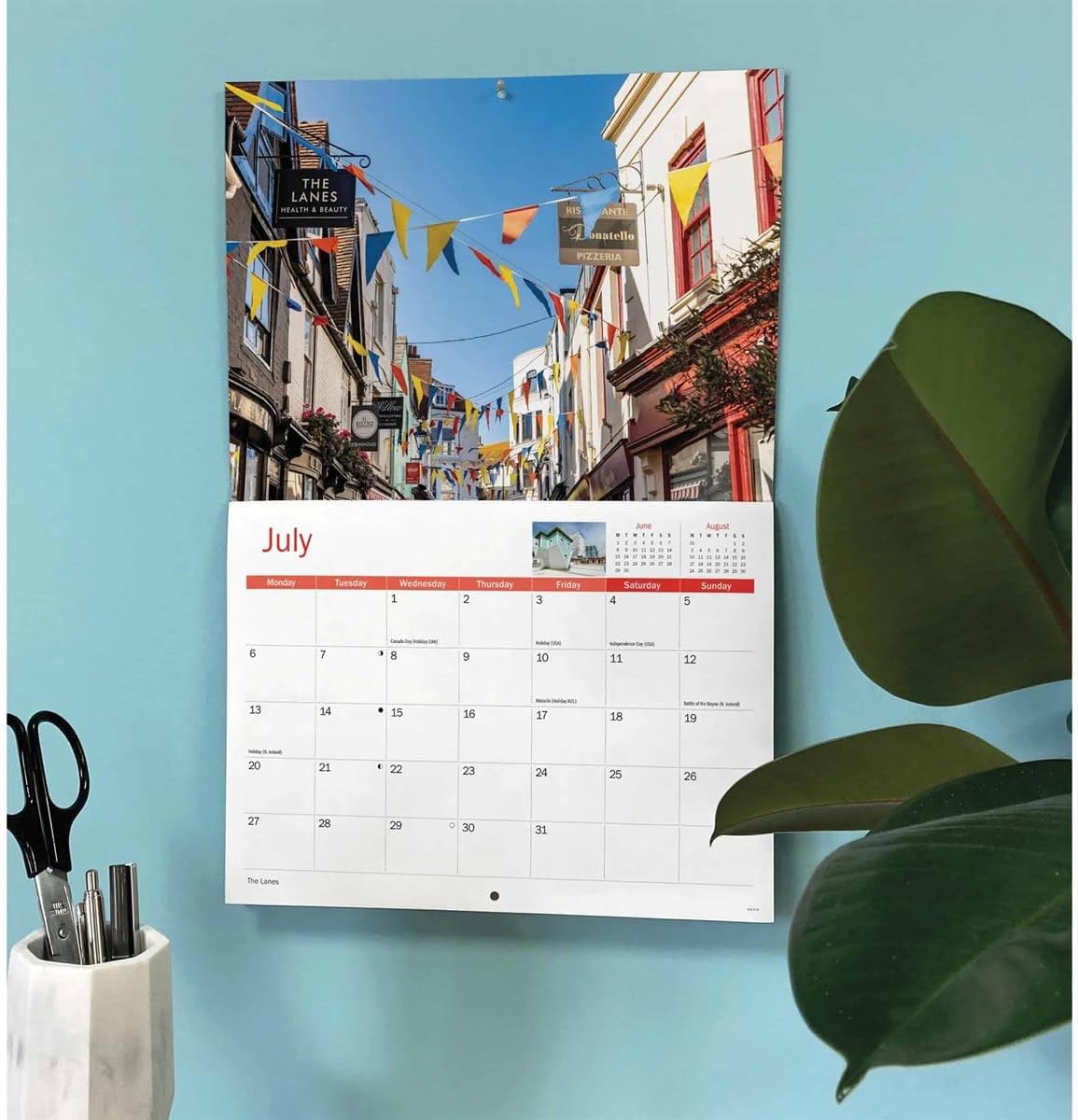 Brighton 2026 A4 Wall Calendar