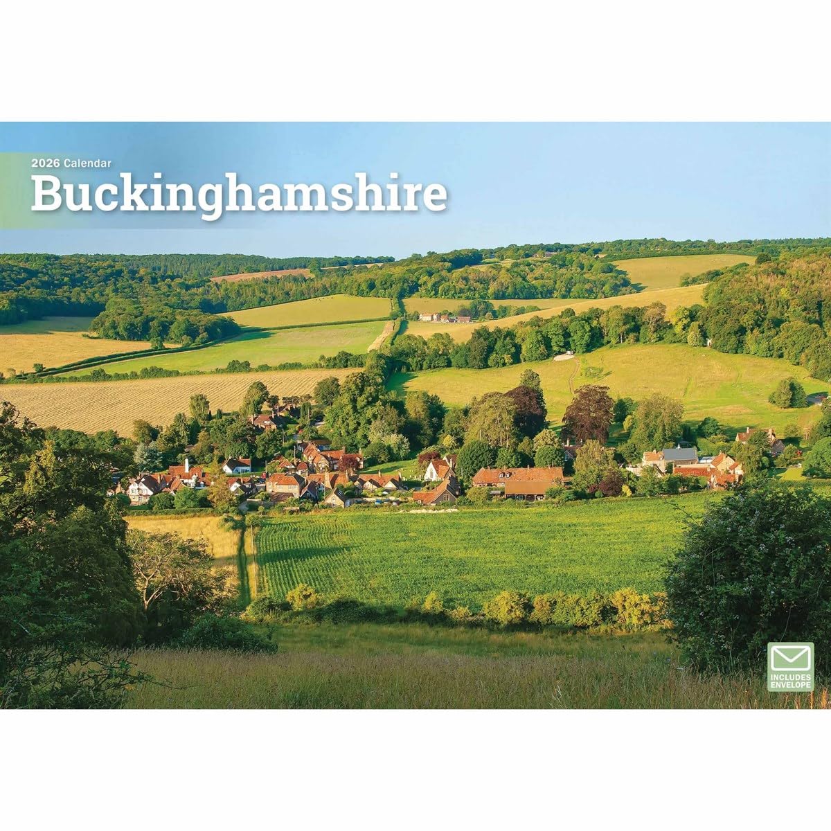 Buckinghamshire 2026 A4 Wall Calendar