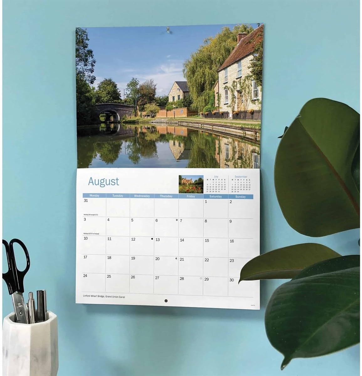 Buckinghamshire 2026 A4 Wall Calendar
