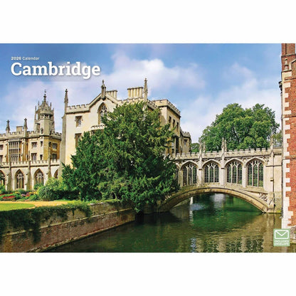 Cambridge 2026 A4 Wall Calendar
