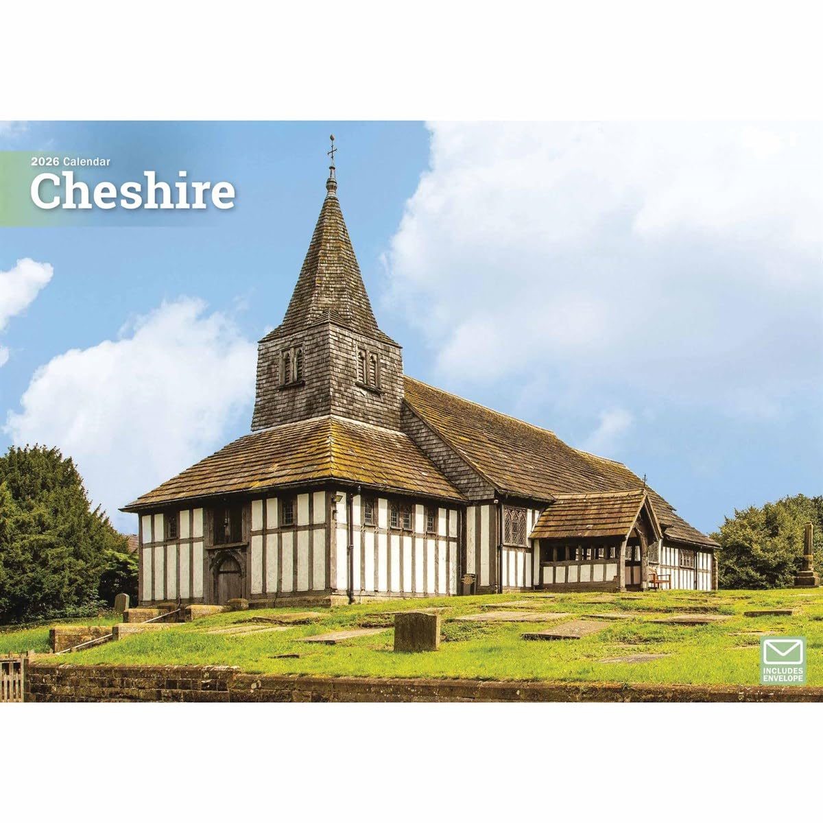 Cheshire 2026 A4 Wall Calendar