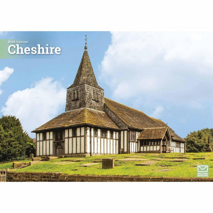 Cheshire 2026 A4 Wall Calendar