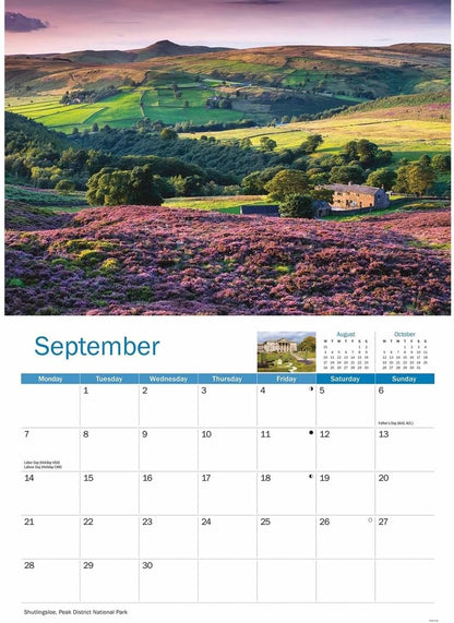 Cheshire 2026 A4 Wall Calendar