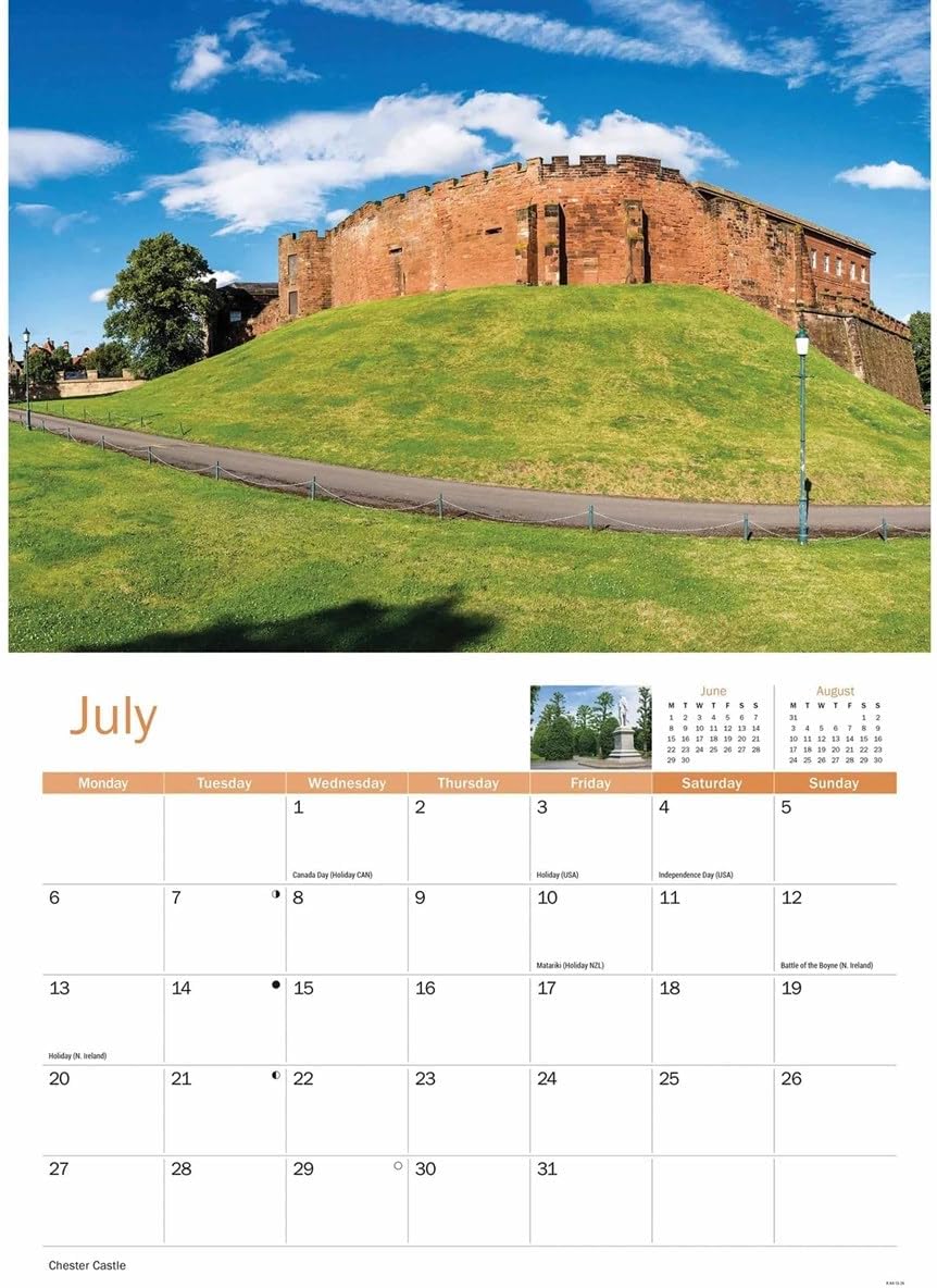 Chester 2026 A4 Wall Calendar