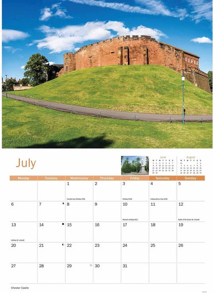 Chester 2026 A4 Wall Calendar