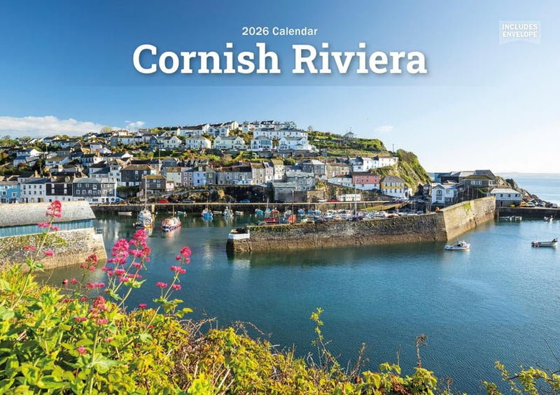 Cornish Riviera 2026 A5 Wall Calendar