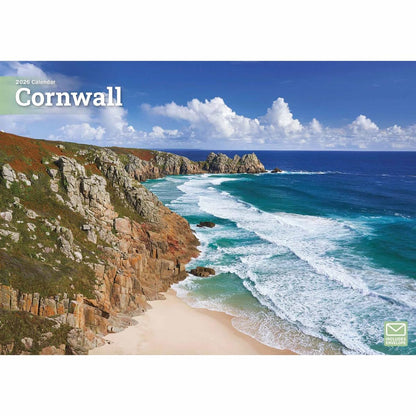 Cornwall 2026 A4 Wall Calendar