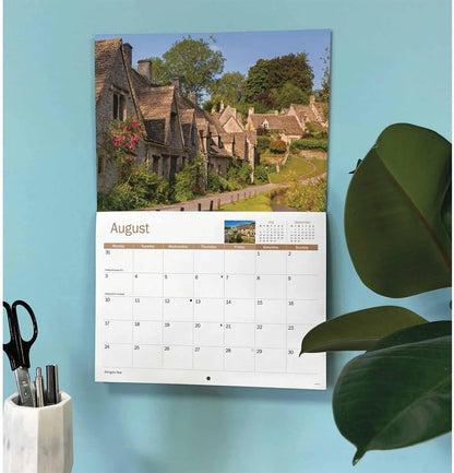 Carousel Worldwide, Cotswolds 2026 A4 Wall Calendar