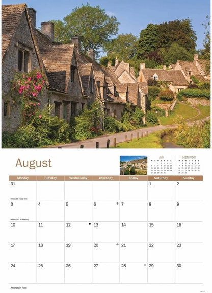 Carousel Worldwide, Cotswolds 2026 A4 Wall Calendar