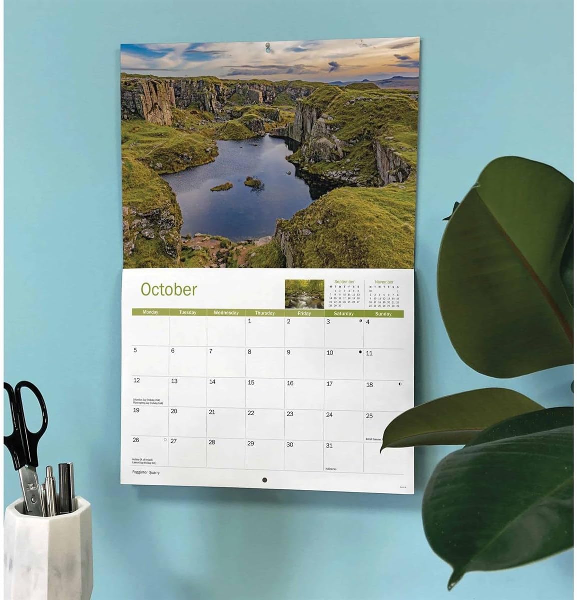 Dartmoor 2026 A4 Wall Calendar