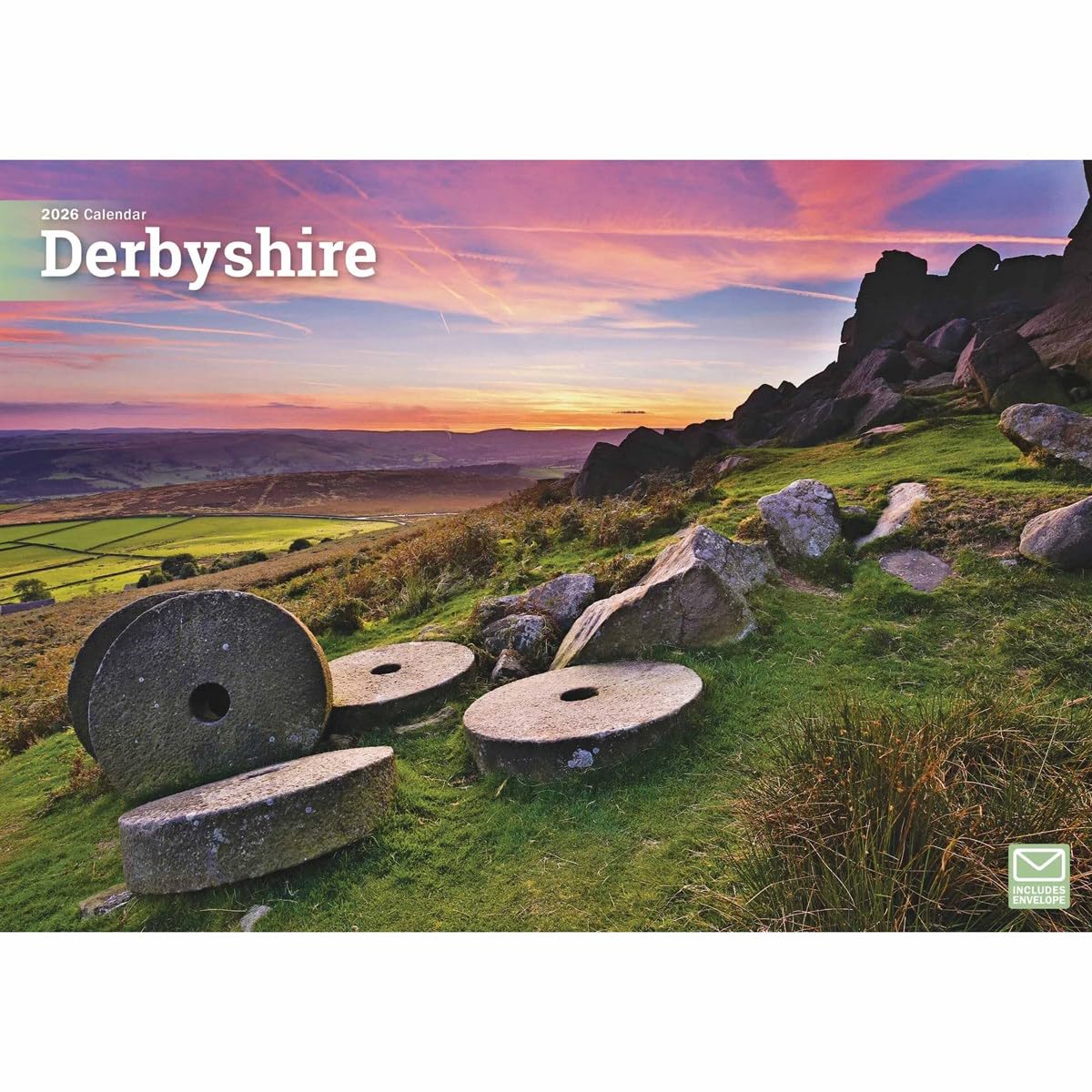 Carousel Worldwide, Derbyshire 2026 A4 Wall Calendar