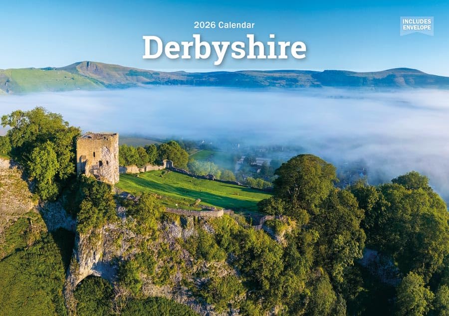 Carousel Worldwide, Derbyshire 2026 A5 Wall Calendar