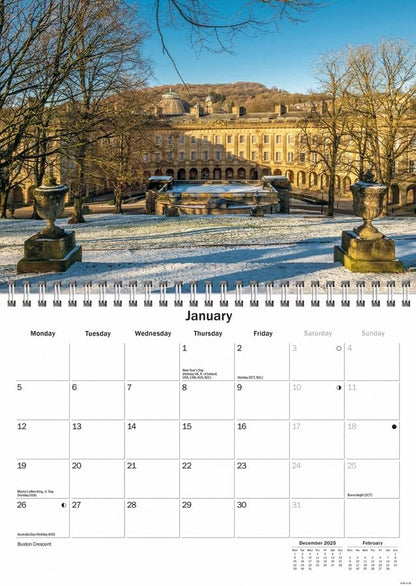 Carousel Worldwide, Derbyshire 2026 A5 Wall Calendar