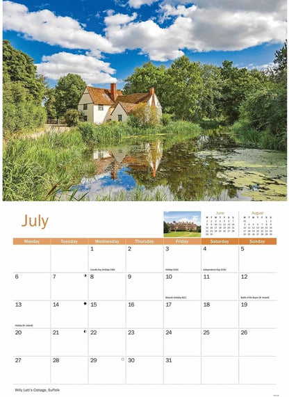 Carousel Worldwide, East Anglia 2026 A4 Wall Calendar