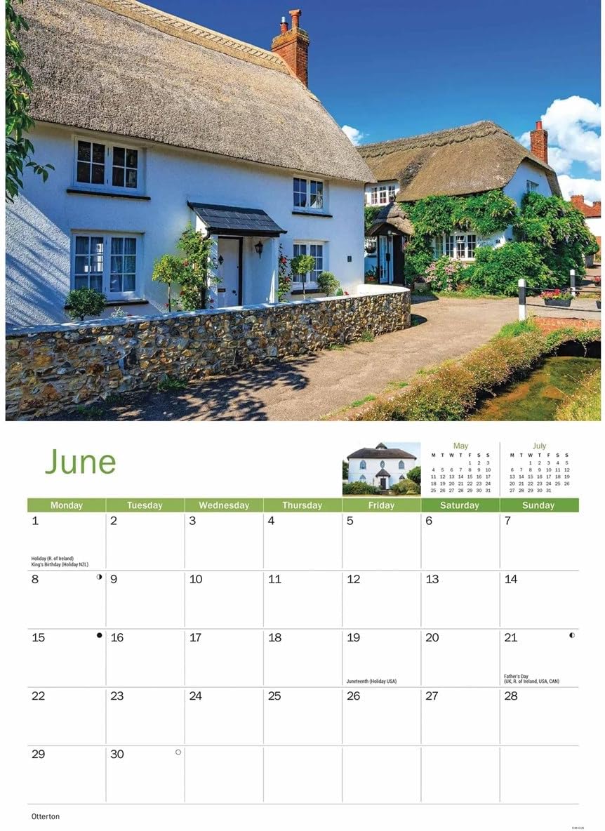 Carousel Worldwide, East Devon 2026 A4 Wall Calendar