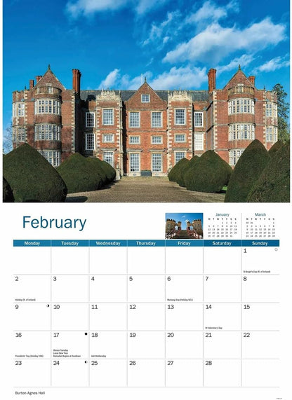 East Yorkshire 2026 A4 Wall Calendar