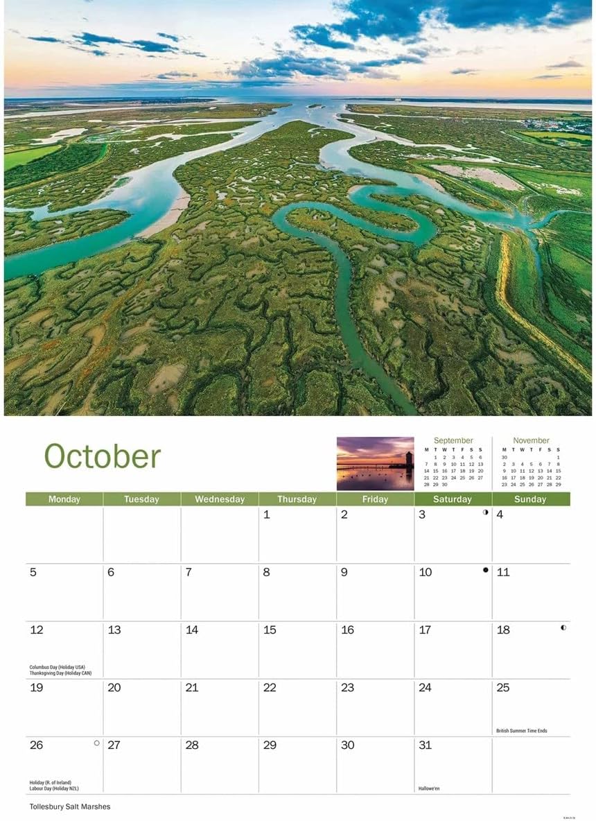 Essex 2026 A4 Wall Calendar