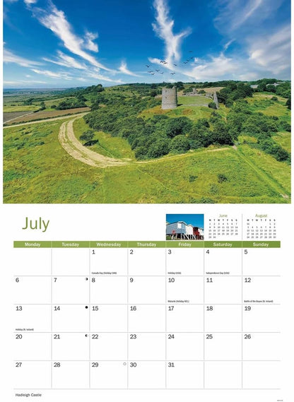 Essex 2026 A4 Wall Calendar