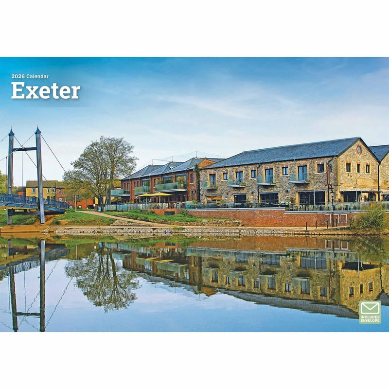 Exeter 2026 A4 Wall Calendar
