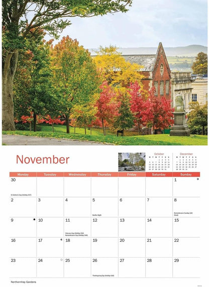 Exeter 2026 A4 Wall Calendar